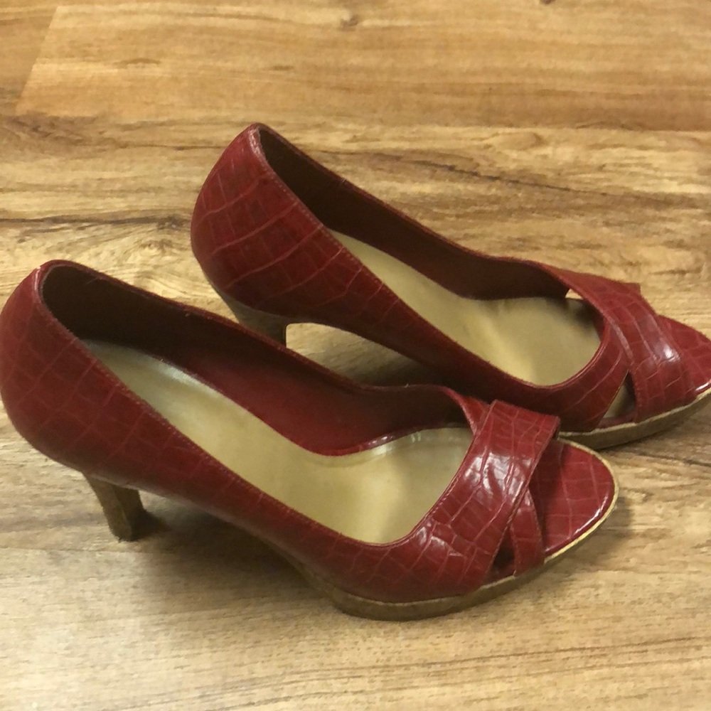 Dark Red Heels